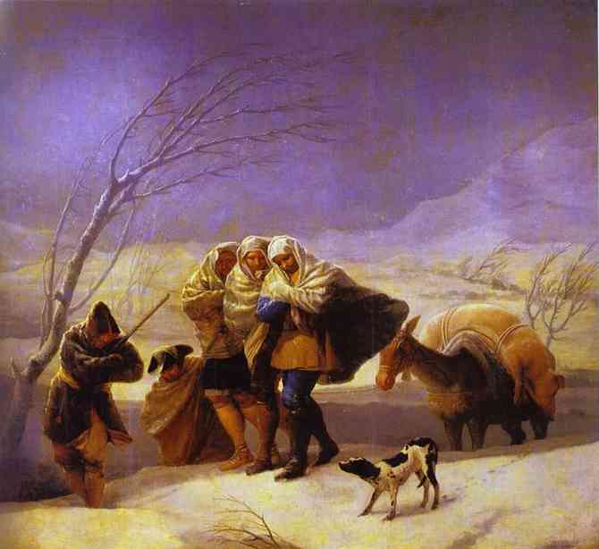 the snowstorm